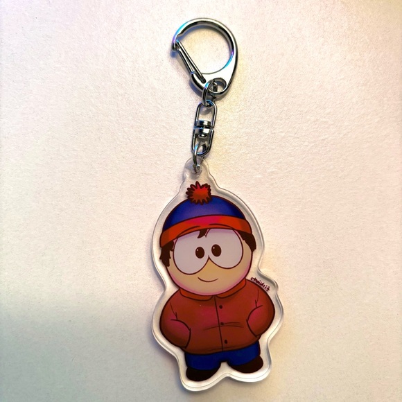 Stan Marsh Fanmade Acrylic Charm/Keychain | Cute Small Cartoon Character - Picture 2 of 3